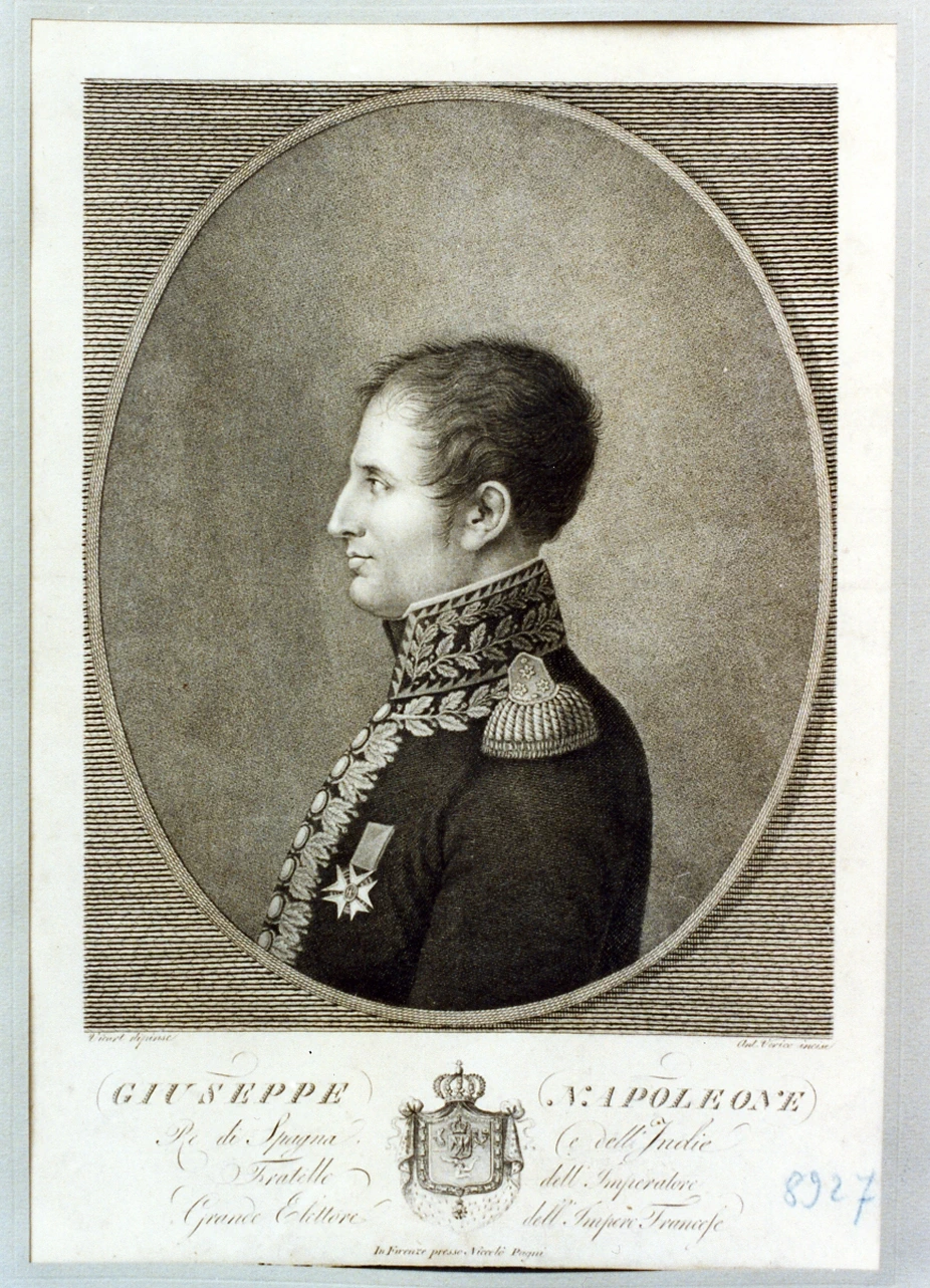 Jean - Baptiste Wicar, 130, Ritratto di Giuseppe Bonaparte